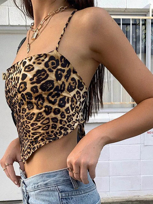 Leopard Pattern Women's Tank Top